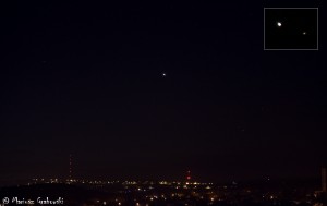 Wenus i Saturn 09.01.2016